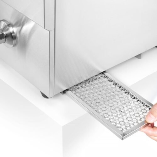 Indukcinė gruzdintuvė su išleidimo čiaupu – 2 x 8 l, HENDI, Profi Line, 16L, 230V/7000W, 577x609x(H)410mm