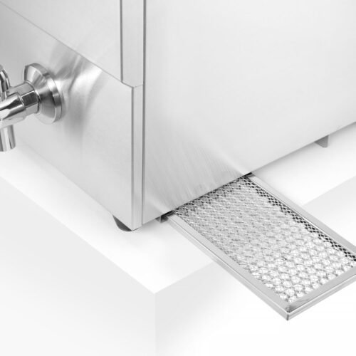 Indukcinė gruzdintuvė su išleidimo čiaupu – 2 x 8 l, HENDI, Profi Line, 16L, 230V/7000W, 577x609x(H)410mm