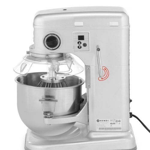 Planetarinis maišytuvas, HENDI, Kitchen Line, 7L, Sidabro, 220-240V/650W, 317x440x(H)490mm