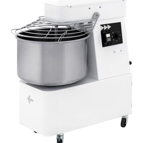 Spiralinė tešlos maišyklė su įtvirtintu dubeniu, 2 greičiai, 48 l, HENDI, 128 kg/val., 48L, 400V/2200W, 480x805x(H)850mm