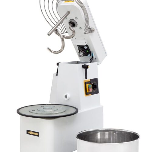 Spiralinė tešlos maišyklė su nuimamu dubeniu, 2 greičiai, 32 l, Prismafood, 88 kg/h, 32L, 400V/1700W, 435x750x(H)810mm