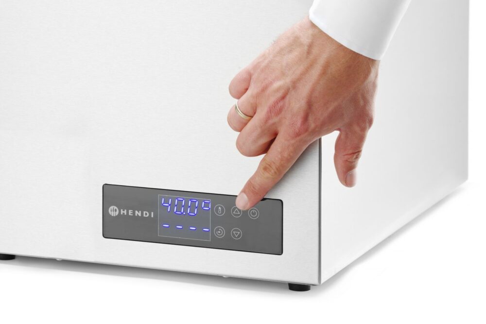 Lėtpuodis sous vide maistui gaminti GN 2/3, HENDI, 13L, 230V/400W, 343x395x(H)255mm