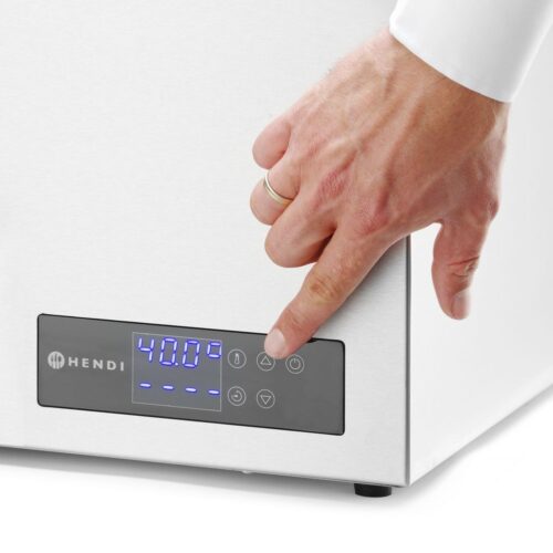 Lėtpuodis sous vide maistui gaminti GN 2/3, HENDI, 13L, 230V/400W, 343x395x(H)255mm