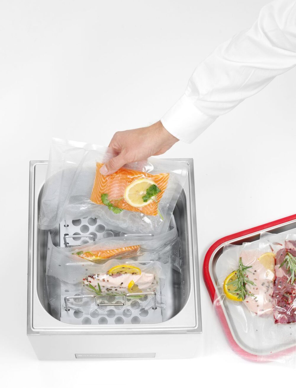 Lėtpuodis sous vide maistui gaminti GN 2/3, HENDI, 13L, 230V/400W, 343x395x(H)255mm