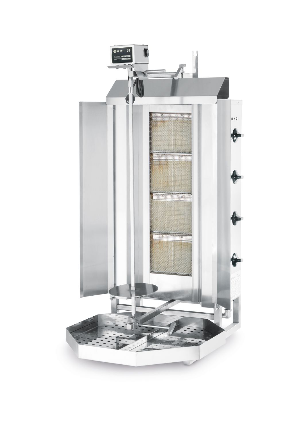 Dujinis kebabų grilis, HENDI, Profi Line, 230V/16W, 13kW, 735x745x(H)1110mm