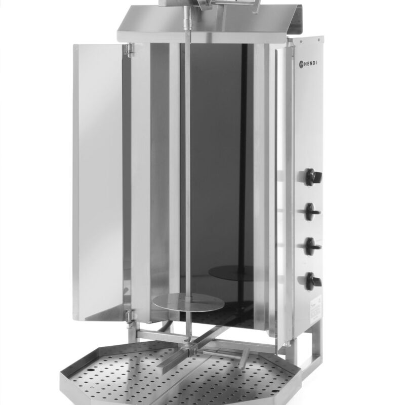 Elektrinis kebabų grilis, HENDI, Profi Line, 400V/7200W, 7,2kW, 550x700x(H)1120mm