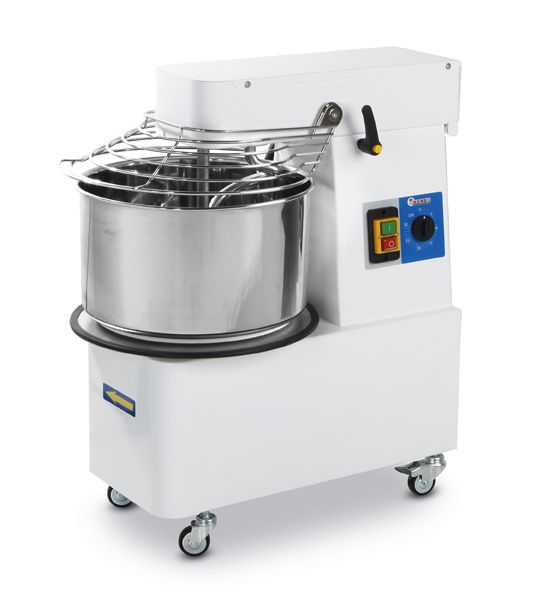 Spiralinė tešlos maišyklė su nuimamu duonkubiliu, Prismafood, 32L, 400V/1100W, 435x750x(H)810mm