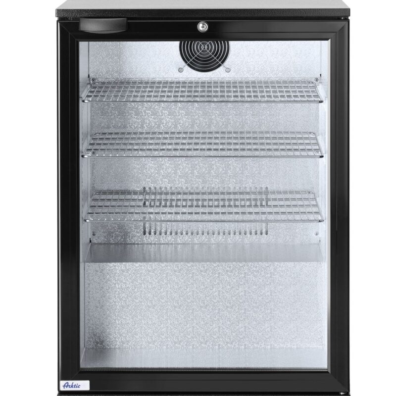 Vienerių durų baro šaldytuvas, Arktic, 105L, Juodas, 220-240V/120W, 600x530x(H)865mm