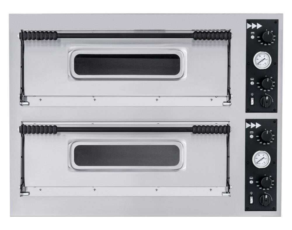 Picų kepimo krosnelė BASIC XL 44, HENDI, 2 kameros, 400V/12000W, 1000x844x(H)745mm