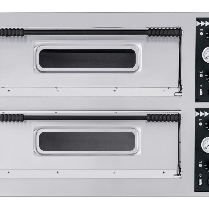Picų kepimo krosnelė BASIC XL 44, HENDI, 2 kameros, 400V/12000W, 1000x844x(H)745mm
