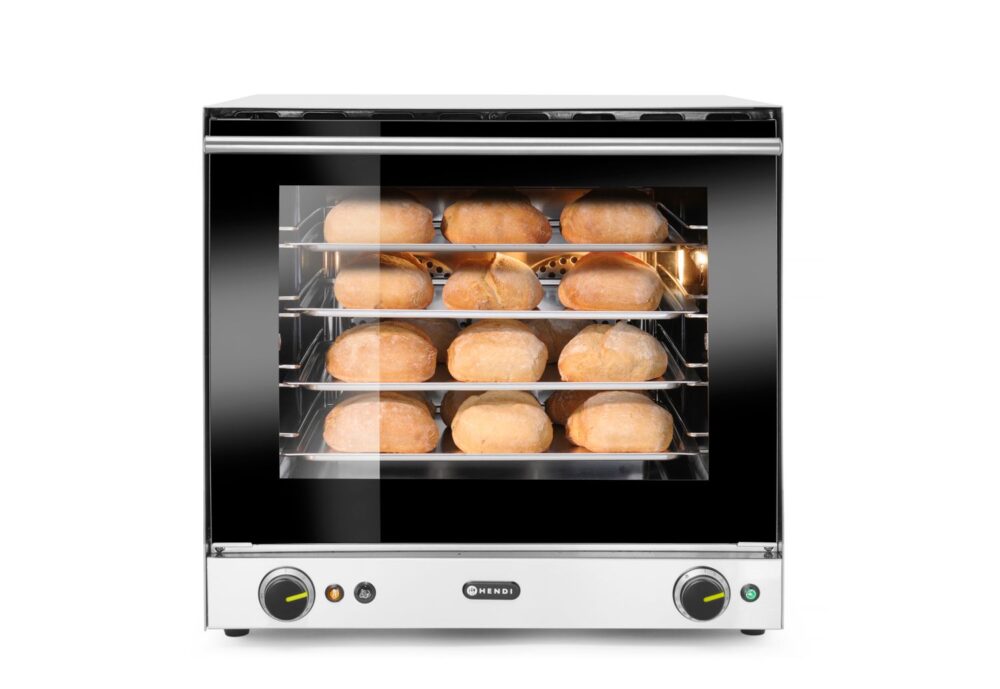 Konvekcinė krosnelė su drėkinimo funkcija H90S, HENDI, 62L, 220-240V/2670W, 595x595x(H)570mm