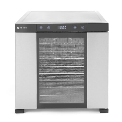 Maisto produktų džiovintuvas „Profi Line“, HENDI, Profi Line, 10 lentynų, 230V/1000W, 430x550x(H)416mm