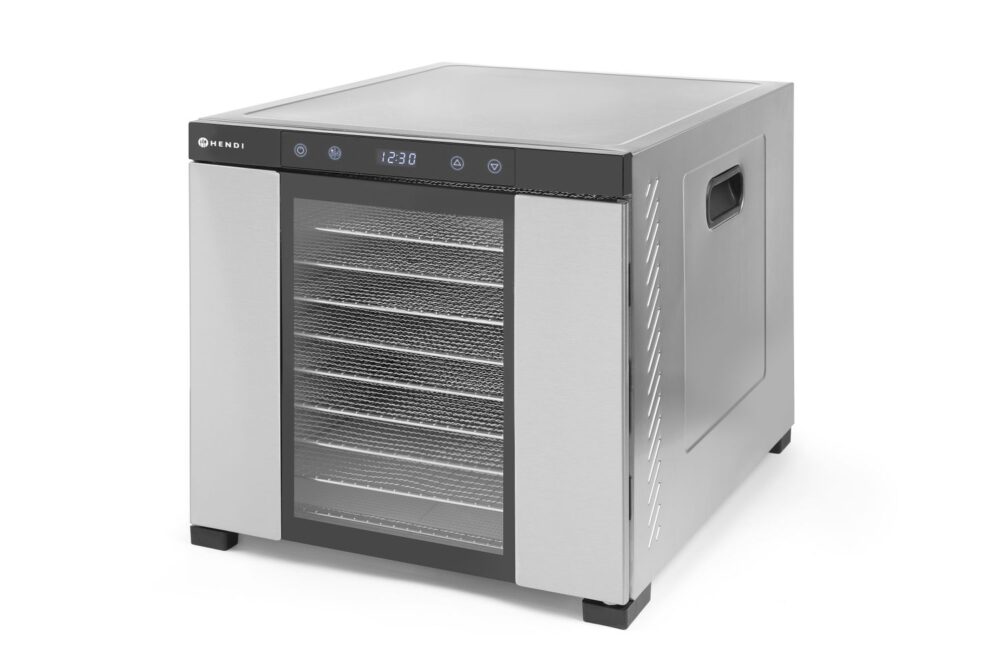 Maisto produktų džiovintuvas „Profi Line“, HENDI, Profi Line, 10 lentynų, 230V/1000W, 430x550x(H)416mm