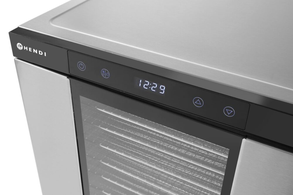 Maisto produktų džiovintuvas „Profi Line“, HENDI, Profi Line, 10 lentynų, 230V/1000W, 430x550x(H)416mm