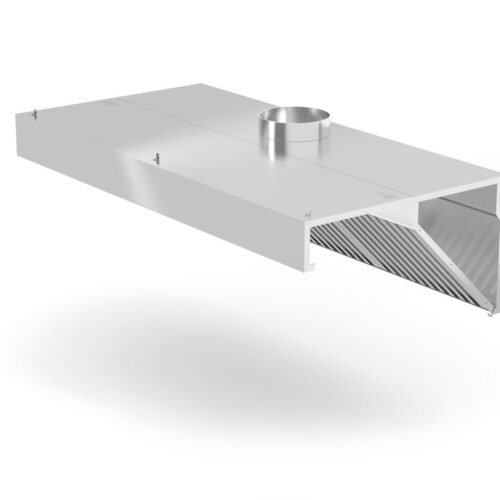 Sieninis įstrižas gartraukio gaubtas, HENDI, Profi Line, Be apšvietimo, 1200x700x(H)450mm