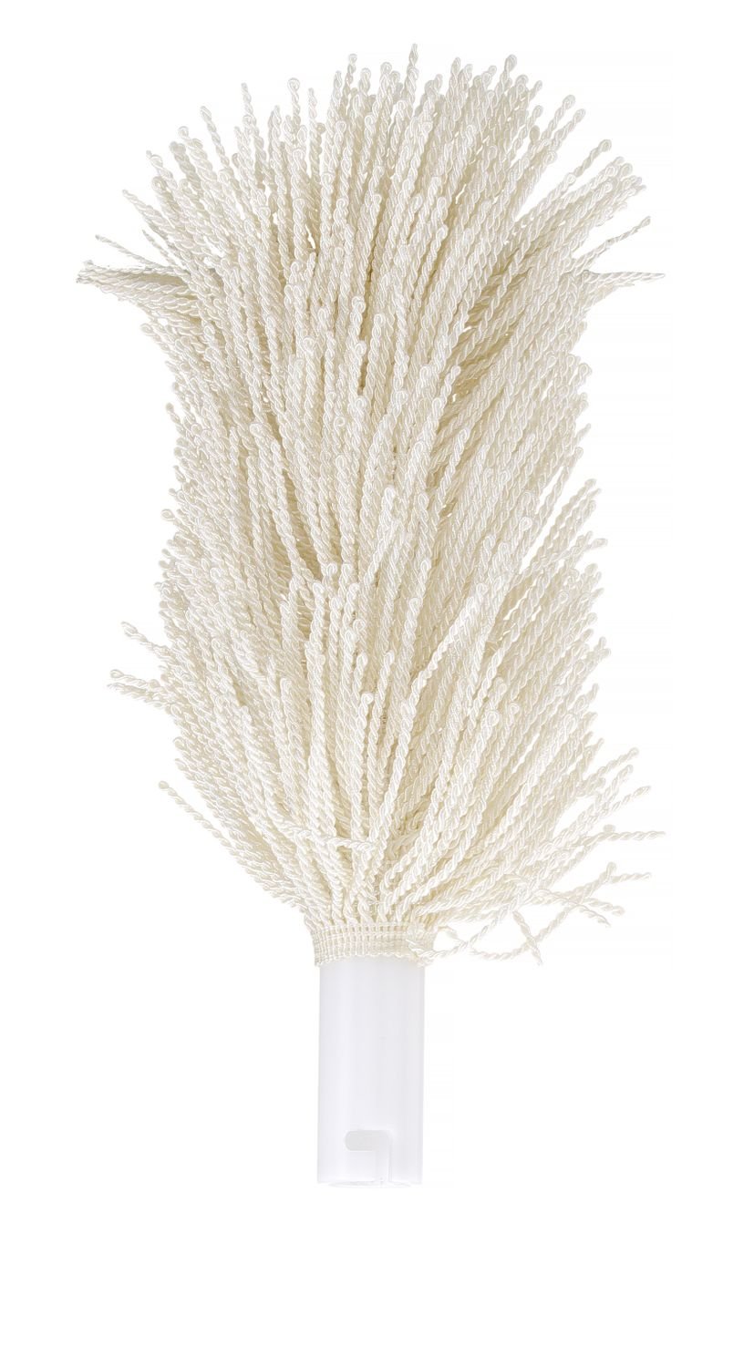 Stiklo poliravimo aparato šepečiai – 2 vnt., HENDI, Vidutinė, Balta, 205x55mm