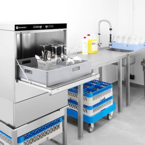 Indaplovė stiklui 40x40 – elektroninis valdymas, HENDI, 230V/2800W, 470x510x(H)710mm