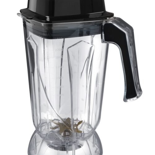 Baro blenderis su garso izoliacija, rankinis valdymas, HENDI, 2,5L, Juodas, 230V/1680W, 250x300x(H)540mm