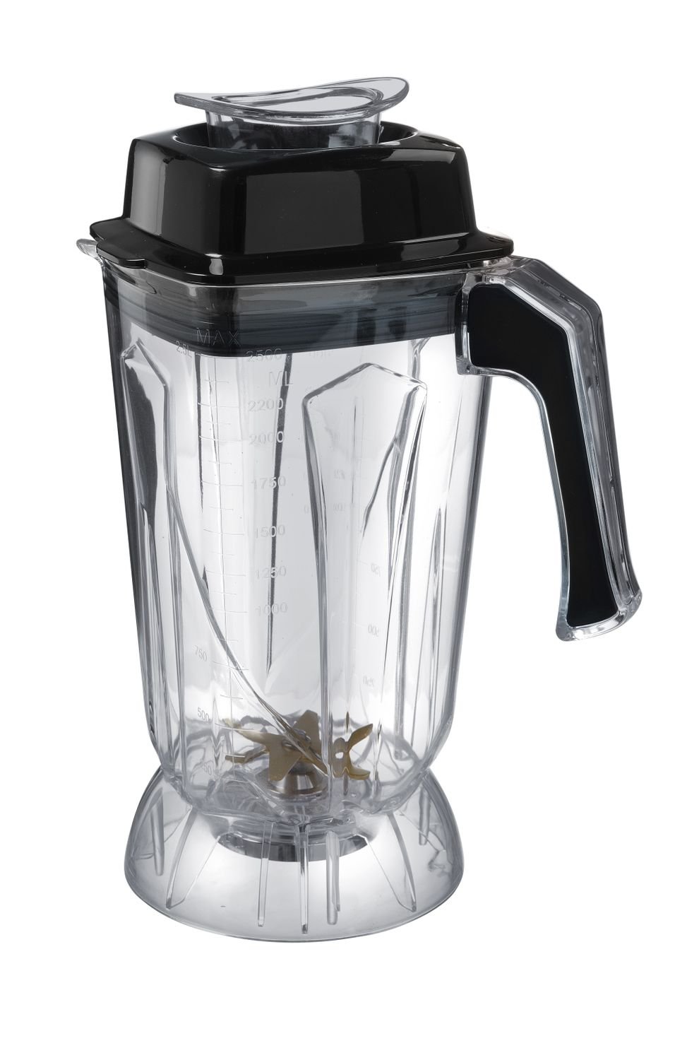 Baro blenderis su garso izoliacija, rankinis valdymas, HENDI, 2,5L, Juodas, 230V/1680W, 250x300x(H)540mm