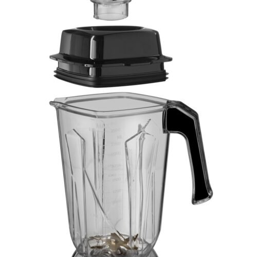 Baro blenderis su garso izoliacija, rankinis valdymas, HENDI, 2,5L, Juodas, 230V/1680W, 250x300x(H)540mm