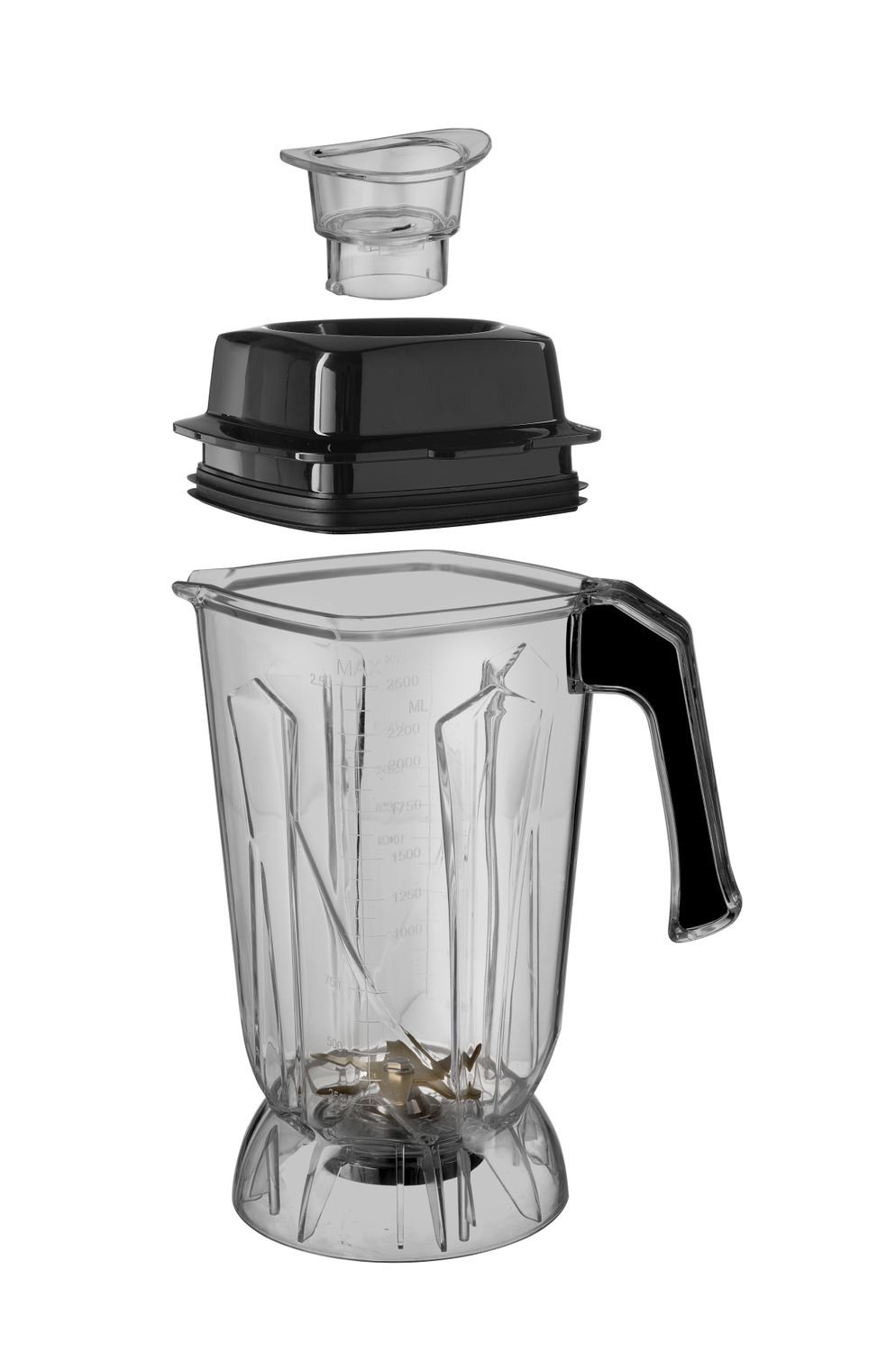 Baro blenderis su garso izoliacija, rankinis valdymas, HENDI, 2,5L, Juodas, 230V/1680W, 250x300x(H)540mm