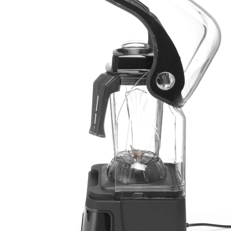 Baro blenderis su garso izoliacijos gaubtu, skaitmeninis, HENDI, 2,5L, Juodas, 230V/1680W, 250x300x(H)546mm