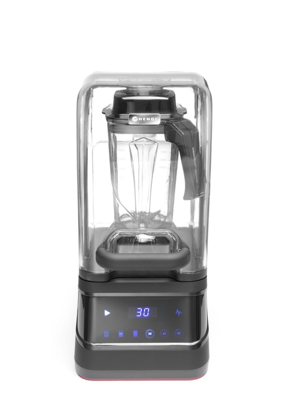 Skaitmeninis baro trintuvas su garso gaubtu, HENDI, 2,5L, Juodas, 220-240V/1680W, 250x300x(H)546mm