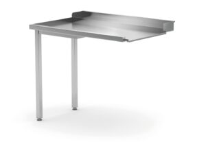 Sieninė lentyna su 2 laikikliais, HENDI, 800x300x(H)250mm