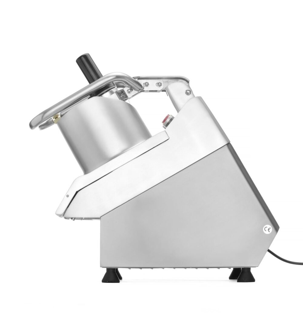 Elektrinė daržovių pjaustyklė su didele anga daržovėms įdėti su 5 diskais komplekte, HENDI, 230V/750W, 574x250x(H)472mm