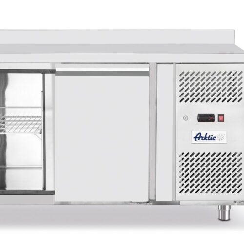 2 durų šaldiklis-stalas, su šoniniu agregatu, Arktic, Profi Line, GN 1/1, 280L, 230V/600W, 1360x700x(H)910mm