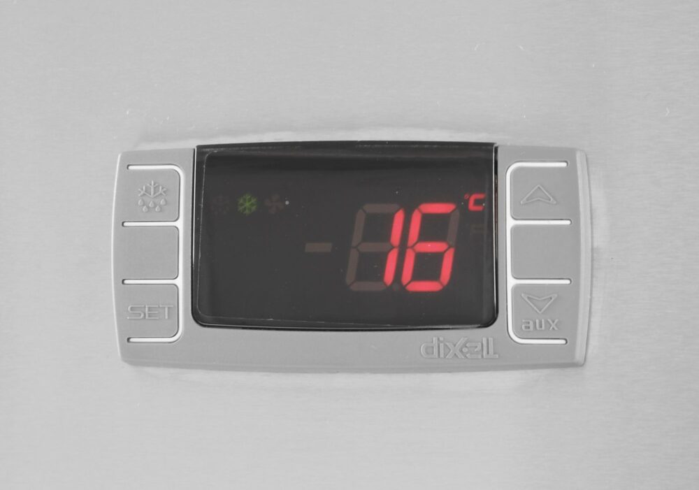Šaldiklis su 2 durimis 900L, Arktic, Profi Line, 230V/750W, 1200x740x(H)1950mm
