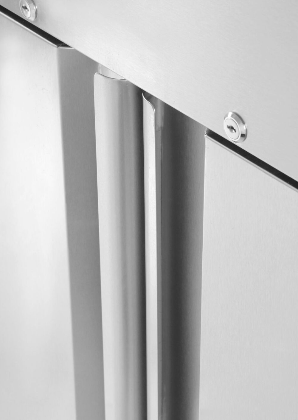 Šaldiklis su 2 durimis 900L, Arktic, Profi Line, 230V/750W, 1200x740x(H)1950mm