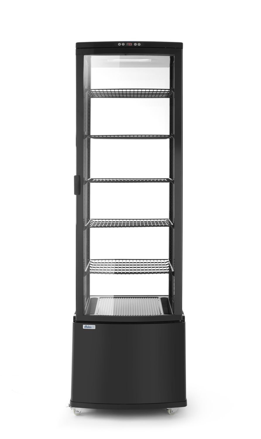 Šaldymo vitrina, 270 l, Arktic, juodas, Juodas, 230V/290W, 556x526x(H)1913mm