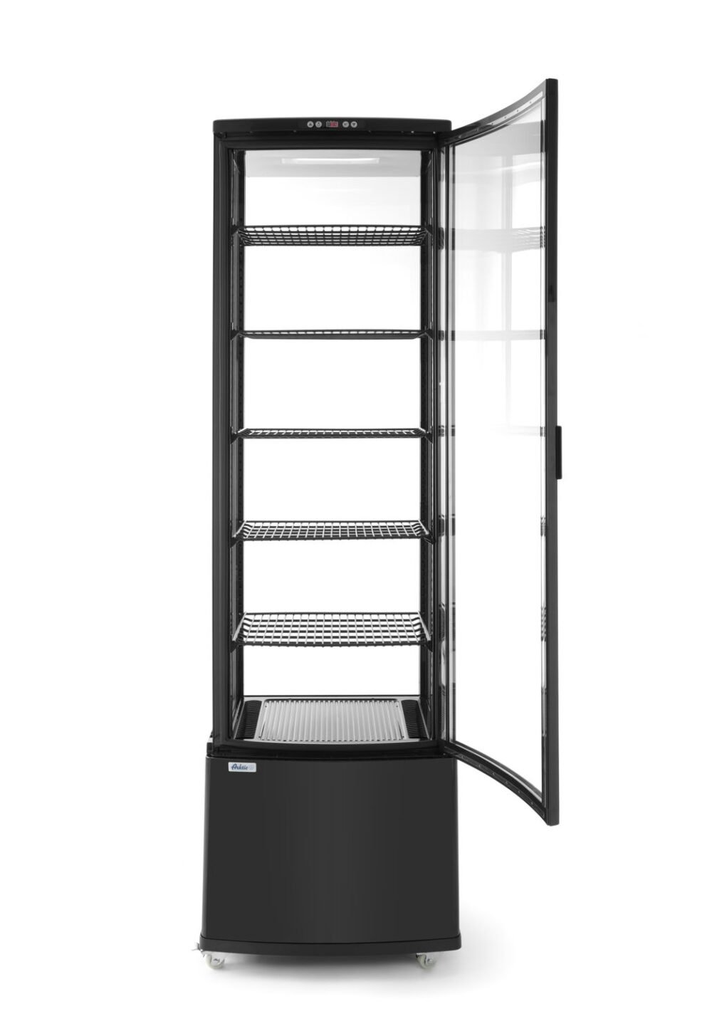 Šaldymo vitrina, 270 l, Arktic, juodas, Juodas, 230V/290W, 556x526x(H)1913mm