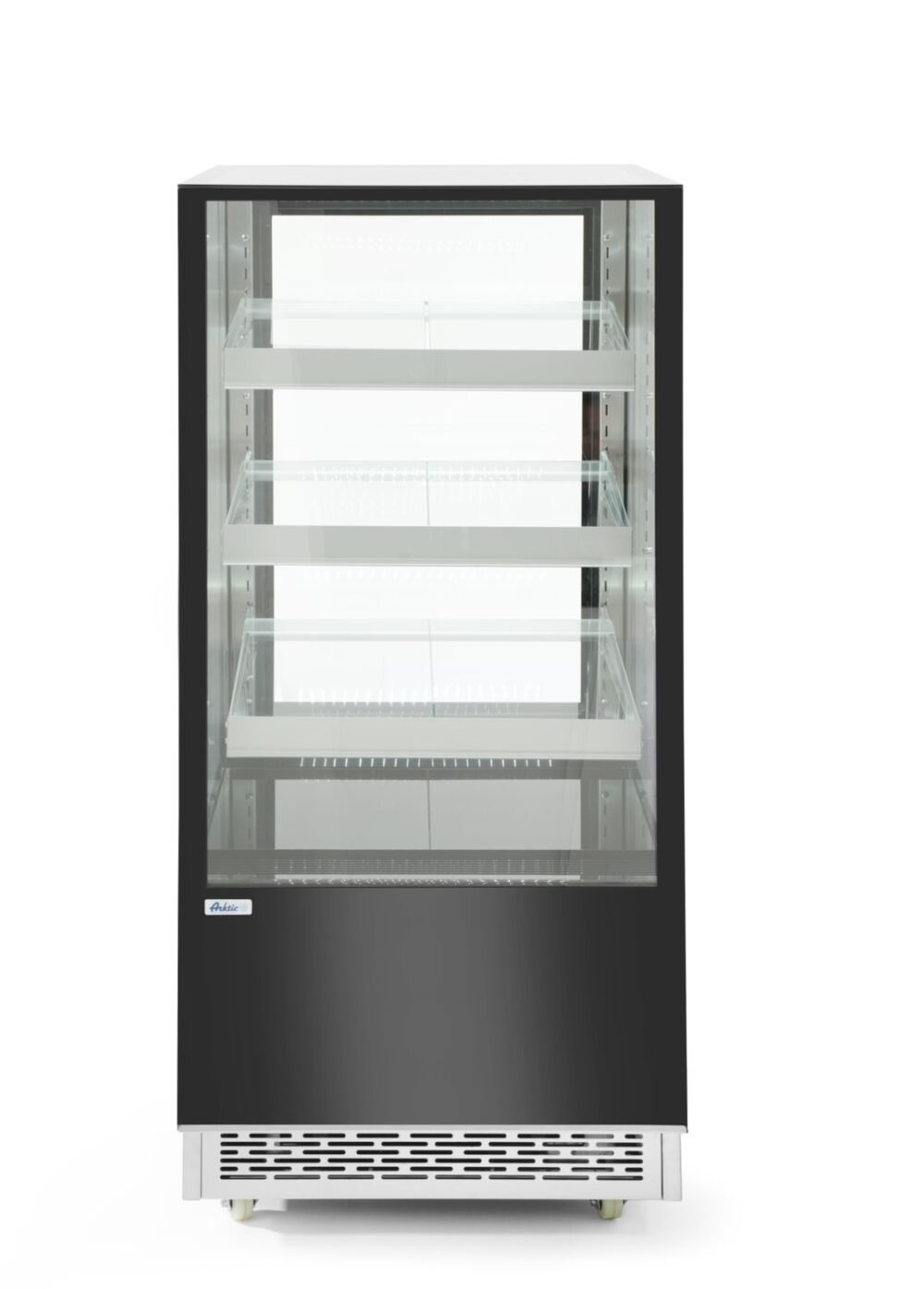 Šaldymo vitrina su trimis lentynomis, Arktic, 300L, 230V/480W, 650x833x(H)1460mm