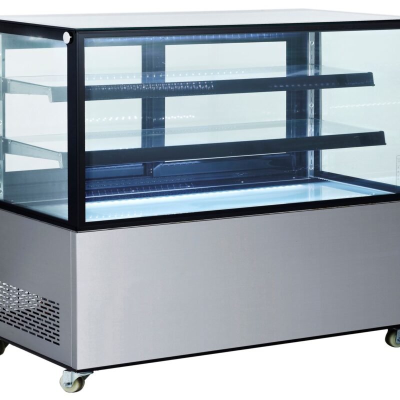 Šaldymo vitrina su dviem lentynomis, Arktic, 510L, 230V/490W, 1524x677x(H)1230mm
