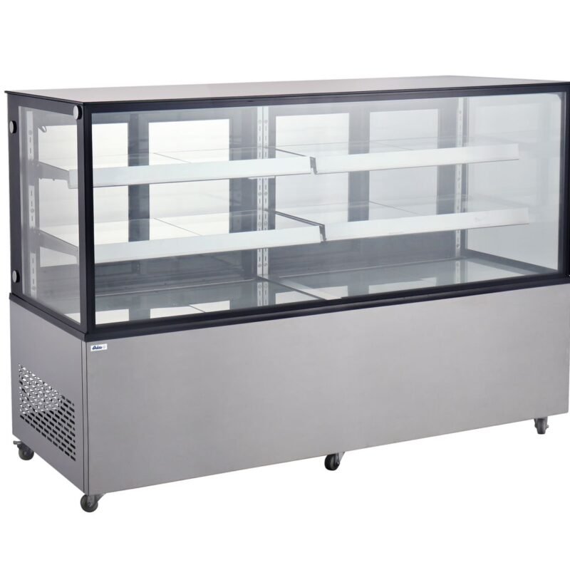 Šaldymo vitrina su dviem lentynomis, Arktic, 610L, 230V/500W, 1824x677x(H)1230mm