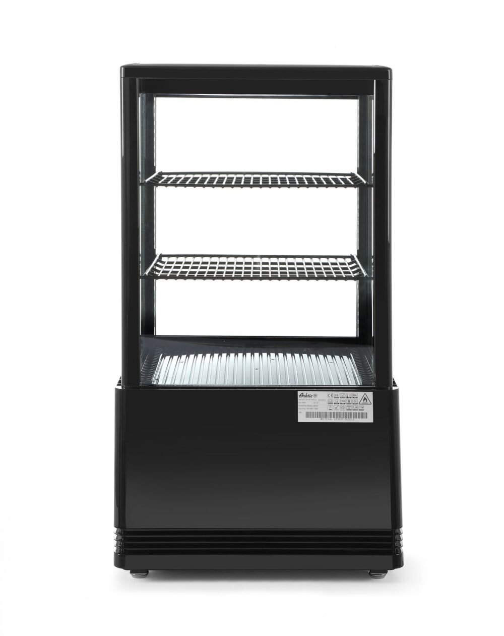 Šaldymo vitrina, 58 l, Arktic, juoda, 230V/170W, 452x406x(H)830mm