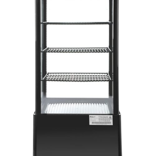 Šaldymo vitrina, 78 l, Arktic, juoda, 230V/170W, 444x397x(H)940mm