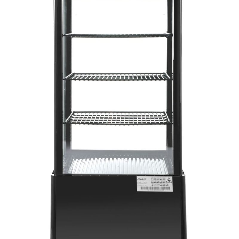 Šaldymo vitrina, 78 l, Arktic, juoda, 230V/170W, 444x397x(H)940mm
