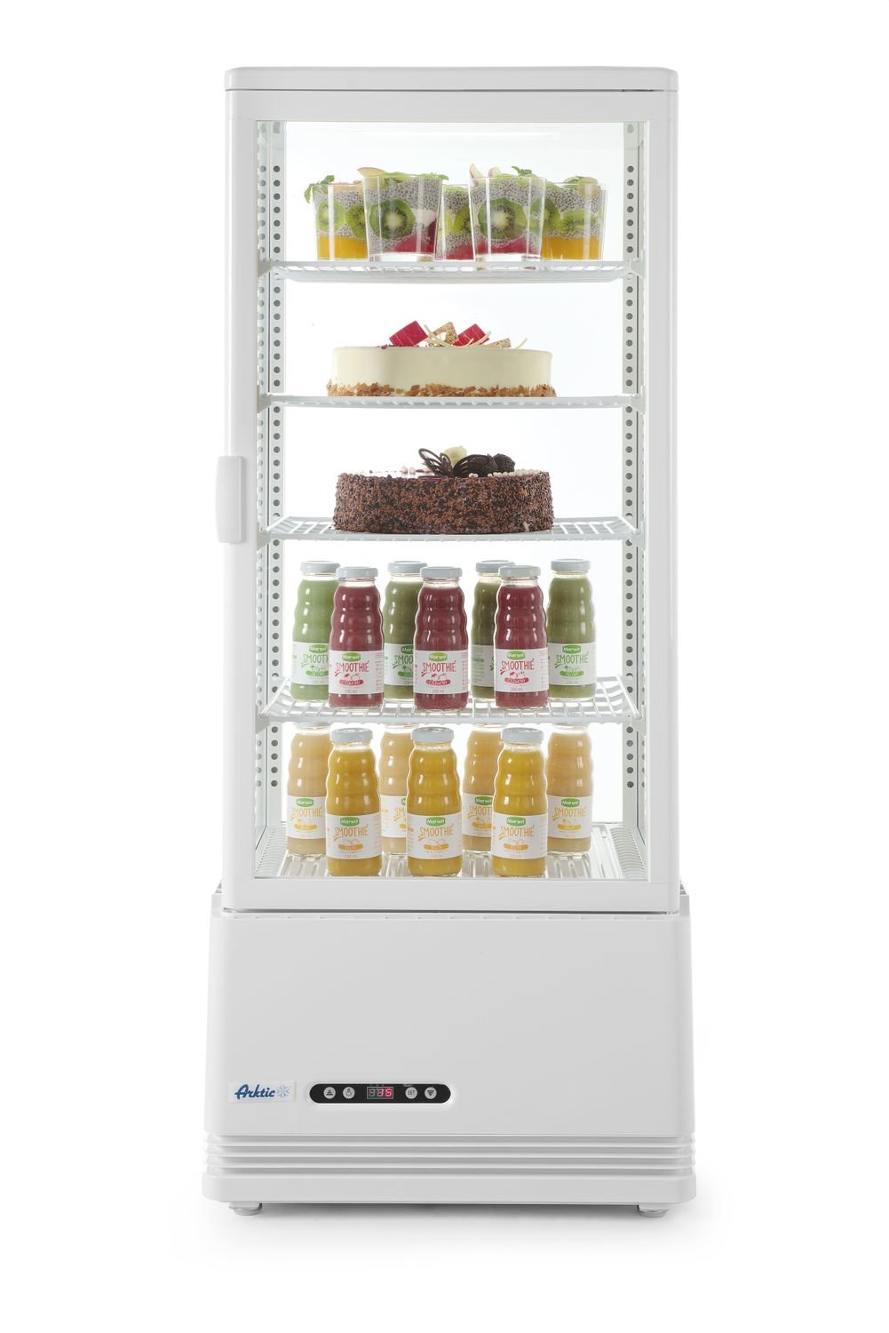 Šaldymo vitrina, 98 l, Arktic, balta, 230V/210W, 444x397x(H)1100mm