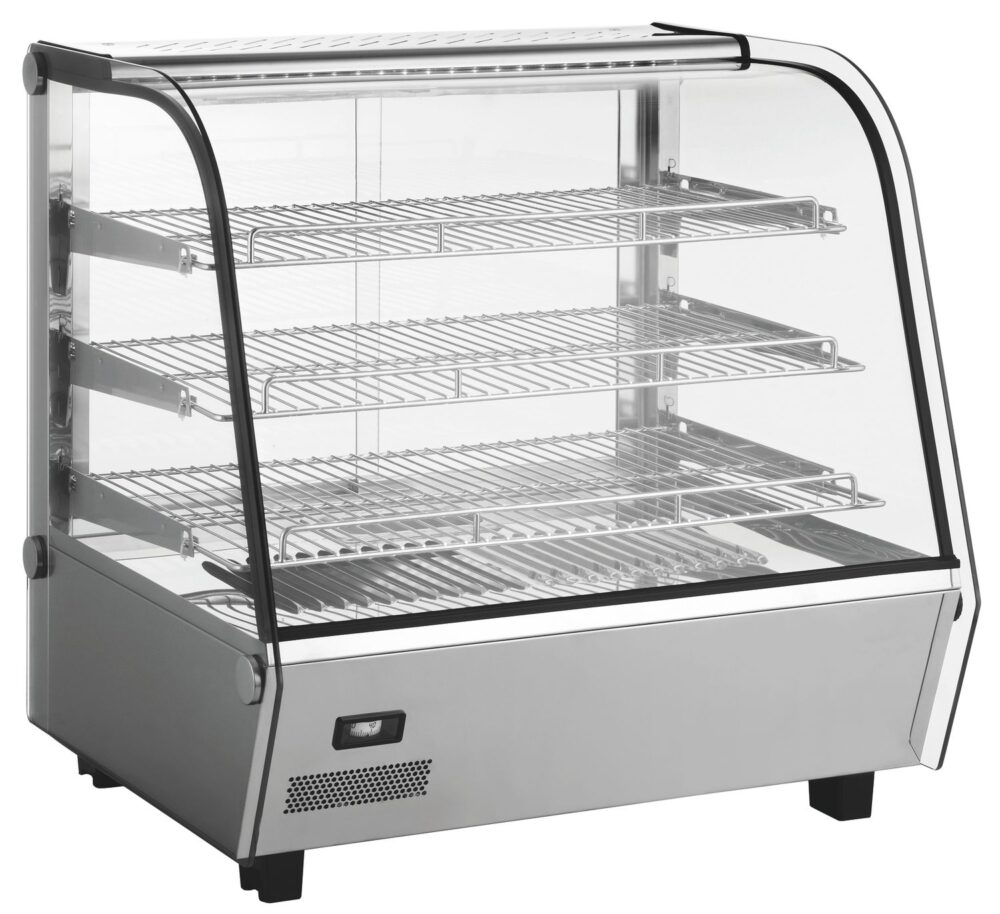 Stalinė šildymo vitrina, HENDI, 120 litrų, 230V/1100W, 685x575x(H)680mm