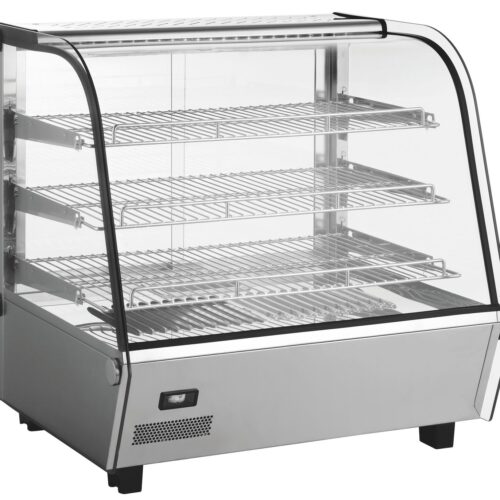 Stalinė šildymo vitrina, HENDI, 120 litrų, 230V/1100W, 685x575x(H)680mm