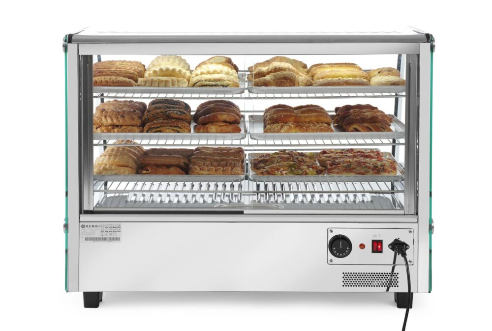 Stalinė šildymo vitrina, HENDI, 160 litrų, 230V/1500W, 885x570x(H)680mm