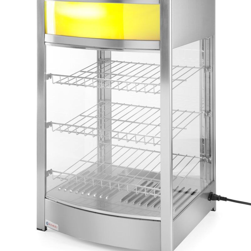 Stalinė šildymo vitrina, HENDI, 97 litrai, 230V/800W, 460x467x(H)785mm