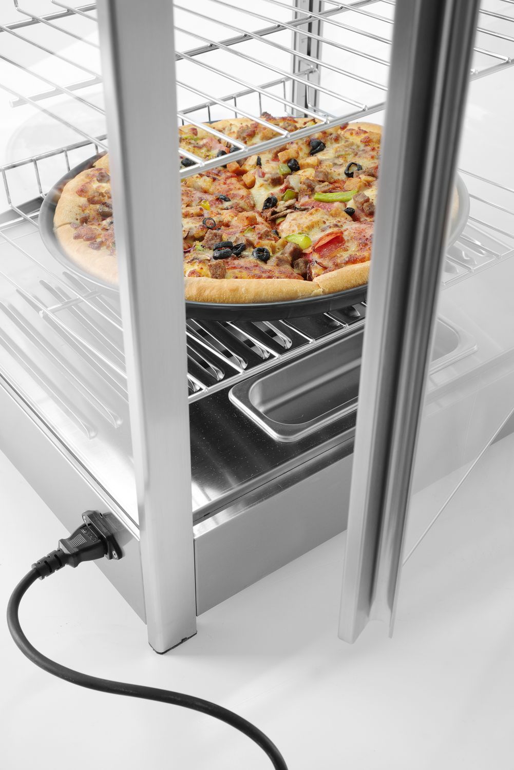 Stalinė šildymo vitrina, HENDI, 97 litrai, 230V/800W, 460x467x(H)785mm