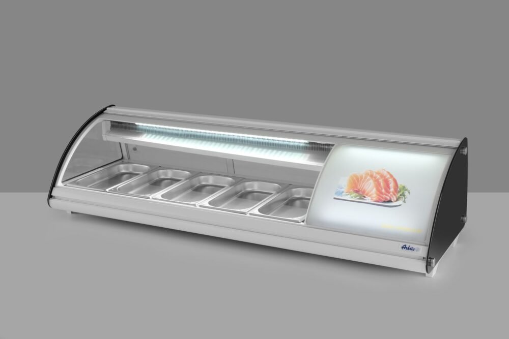 Sušių vitrina 5x GN 1/3, Arktic, 230V/160W, 1307x445x(H)327mm