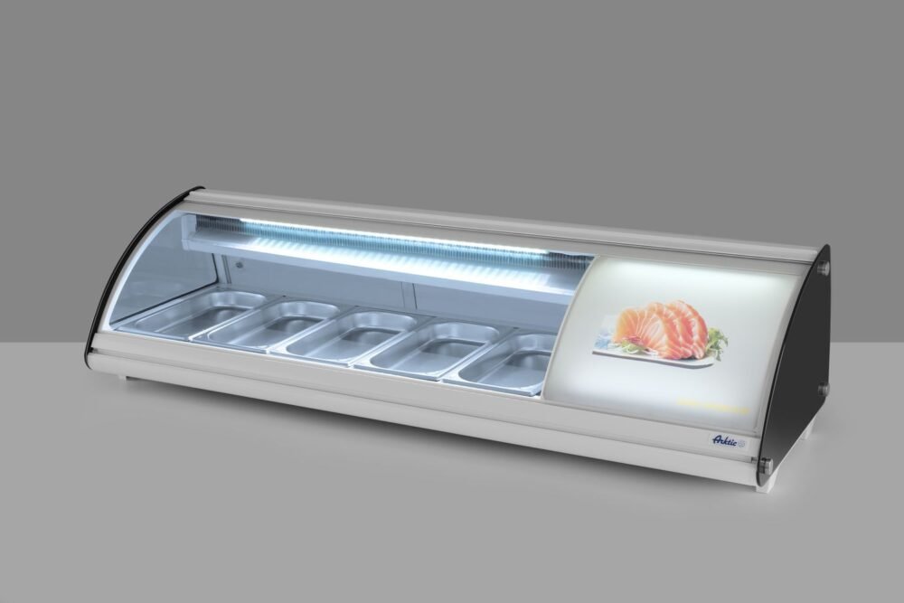 Sušių vitrina 5x GN 1/3, Arktic, 230V/160W, 1307x445x(H)327mm
