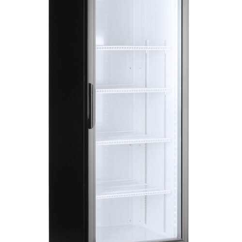 Vienų durų baro šaldytuvas su apšviečiamu skydeliu, Arktic, 254L, Juodas, 220-240V/250W, 578x605x(H)1980mm