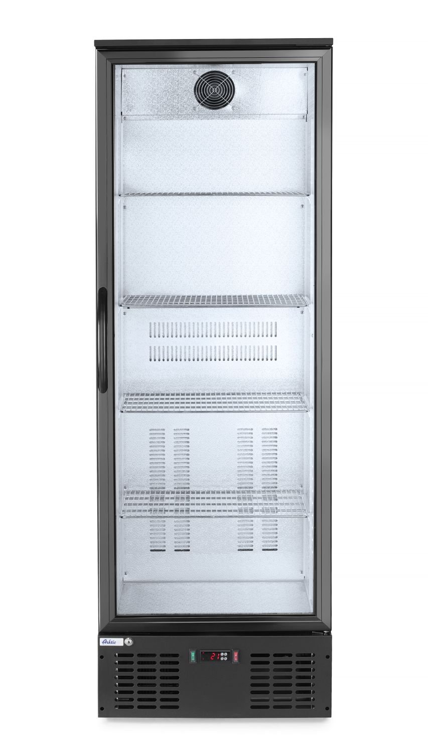 Vienerių durų baro šaldytuvas, Arktic, 243L, Juodas, 220-240V/195W, 600x530x(H)1820mm